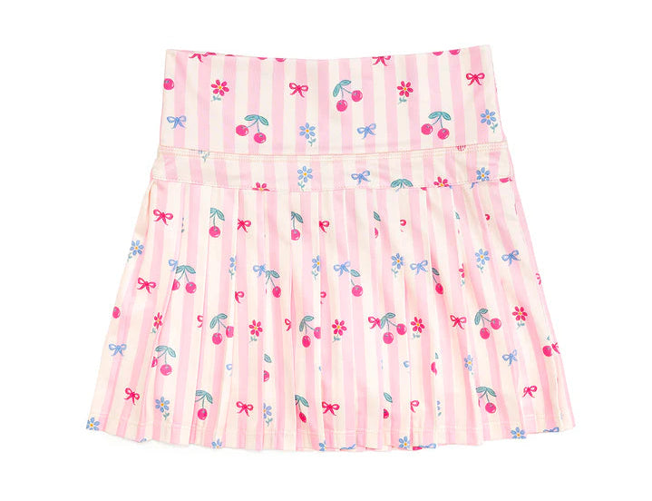 Sweet Wink Cherry Bow Athletic Skort