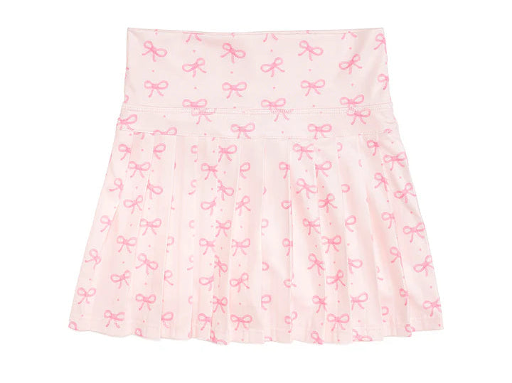 Sweet Wink Pink Bow Athletic Skort