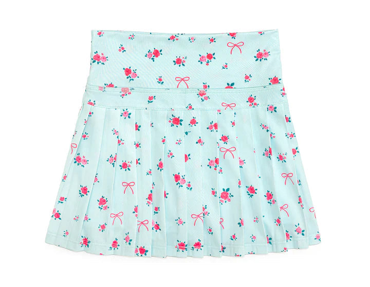 Sweet Wink Sky Floral Athletic Skort