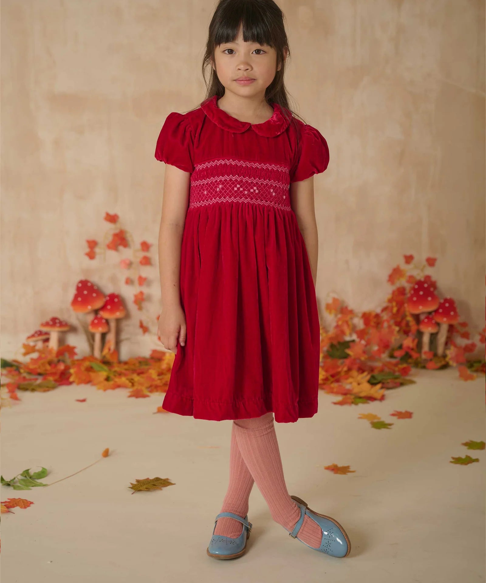 Question Everything Solange Hand Smocked Dress