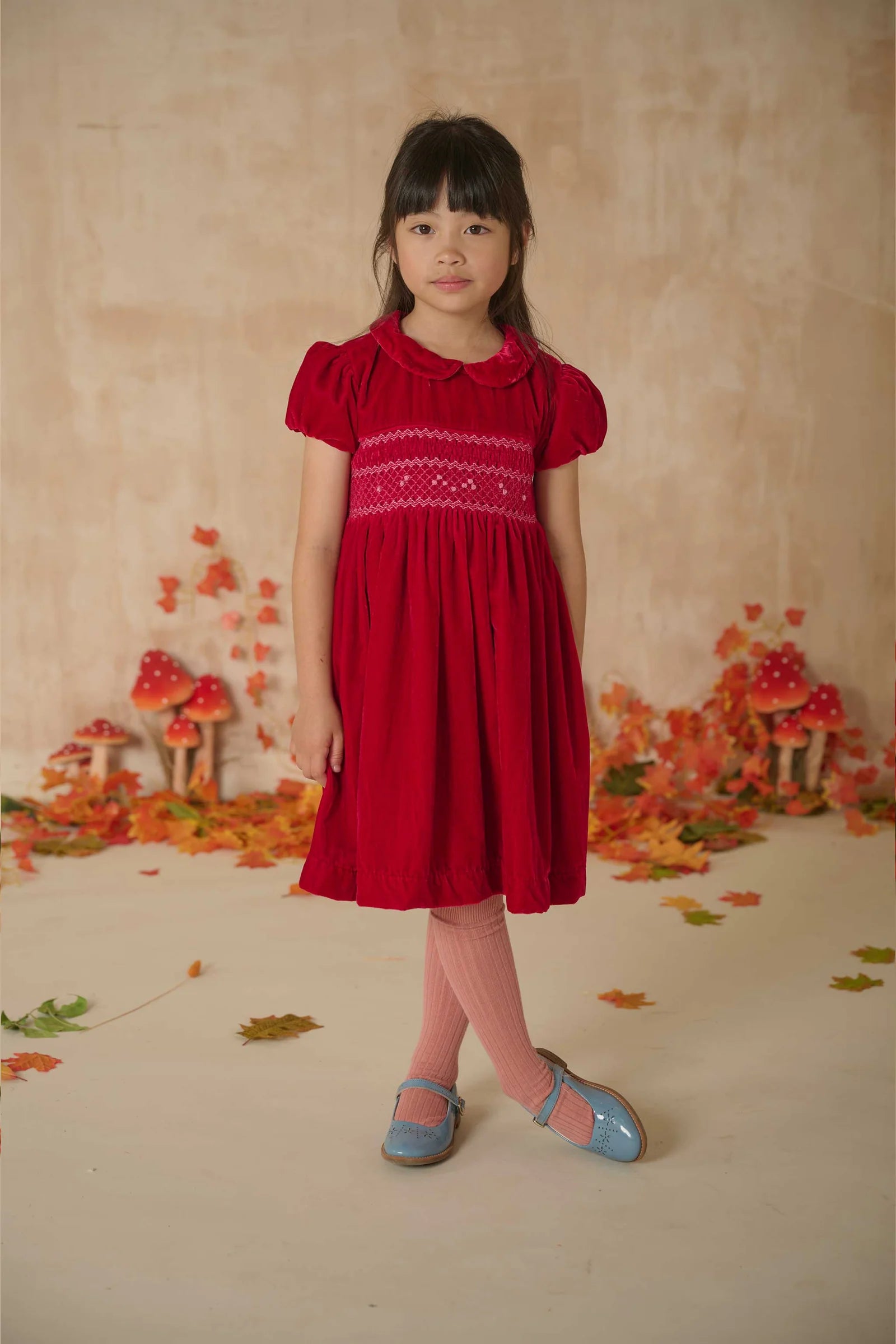 Question Everything Solange Hand Smocked Dress