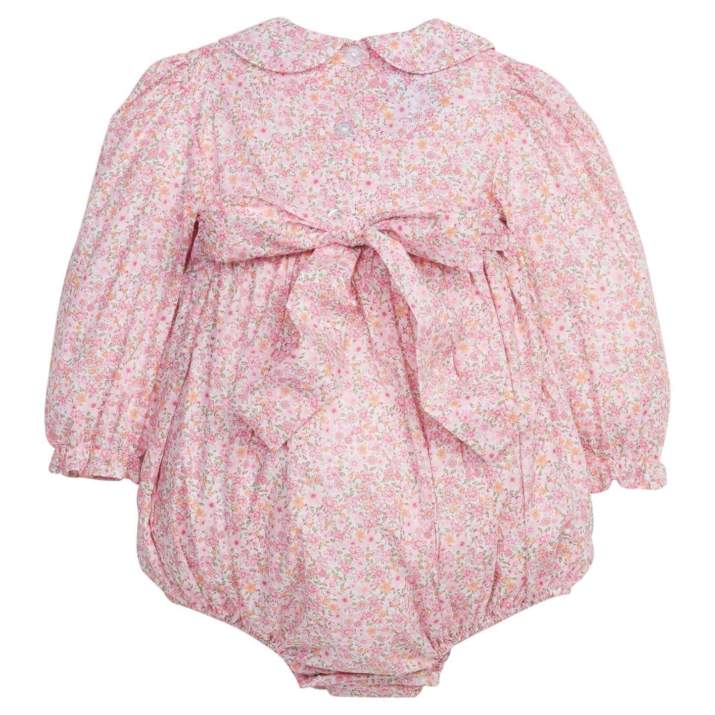 Little English Smocked Charlotte Bubble- Oakleigh Floral