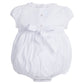 Little English Smocked Claiborne Bubble- Rosebuds