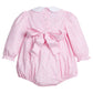Smocked Natalie Bubble- Pink Vinings