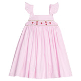 Smocked Lizzy D Dress- Strawberries