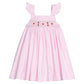 Smocked Lizzy D Dress- Strawberries