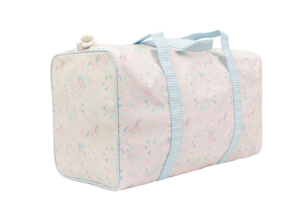Bows on Pink Duffle Bag