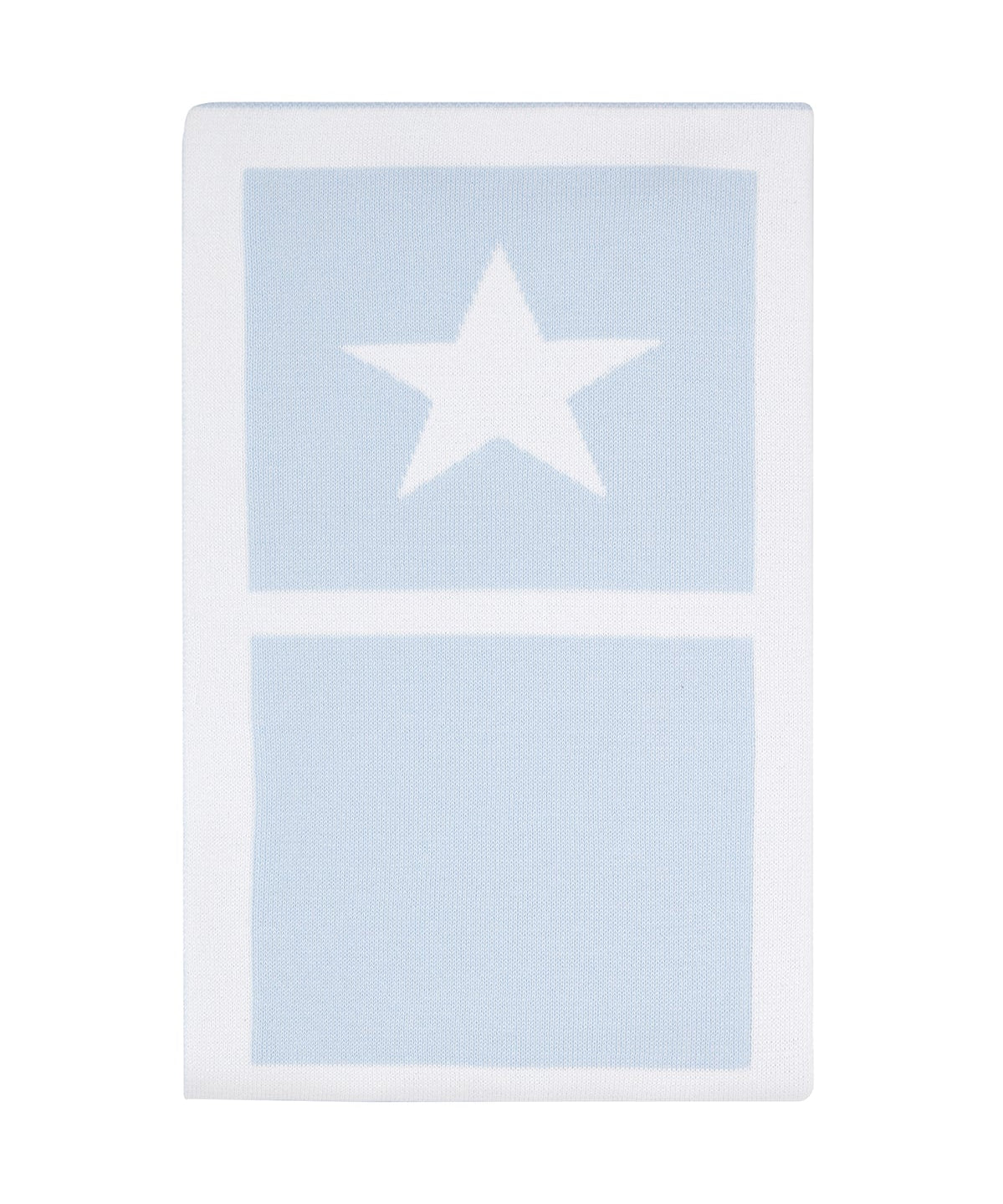 Nellapima Blue Star Knit Baby Blanket