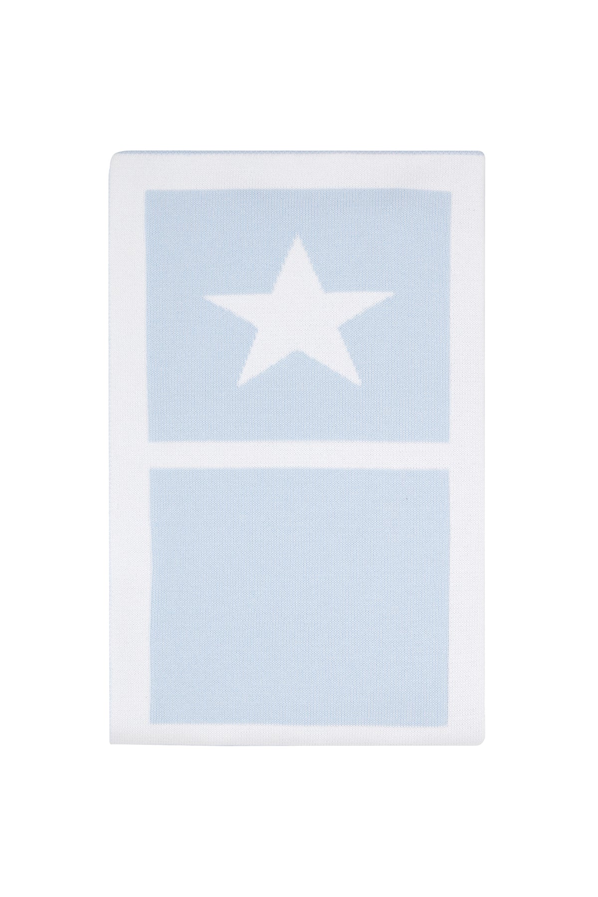 Nellapima Blue Star Knit Baby Blanket