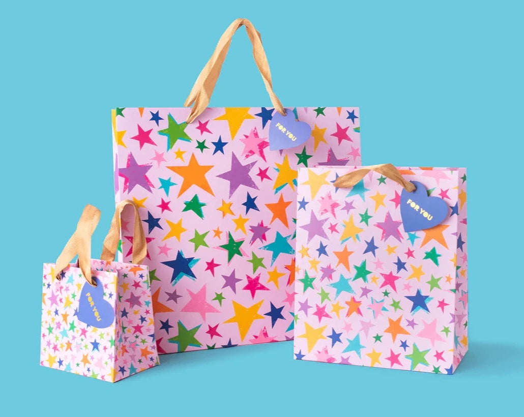 Taylor Elliott Designs Stars Gift Bags