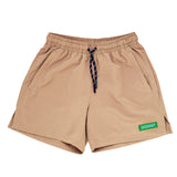 WONNiT Stay Classy Khaki Shorts