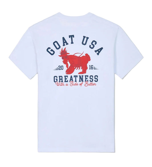 GOAT USA Lobster T-Shirt - White