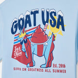 GOAT USA Slushy T-Shirt - Delicate Blue