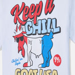 GOAT USA Keep It Chill T-Shirt - White