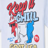 GOAT USA Keep It Chill T-Shirt - White