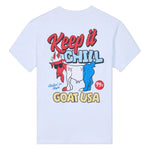 GOAT USA Keep It Chill T-Shirt - White