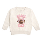 Sweet Wink Game Day Sequin Patch Sweatshirt