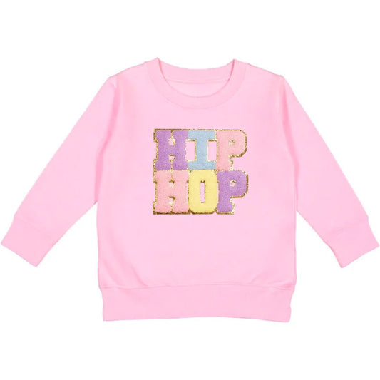 Sweet Wink Hip Hop Patch Easter Sweatshirt