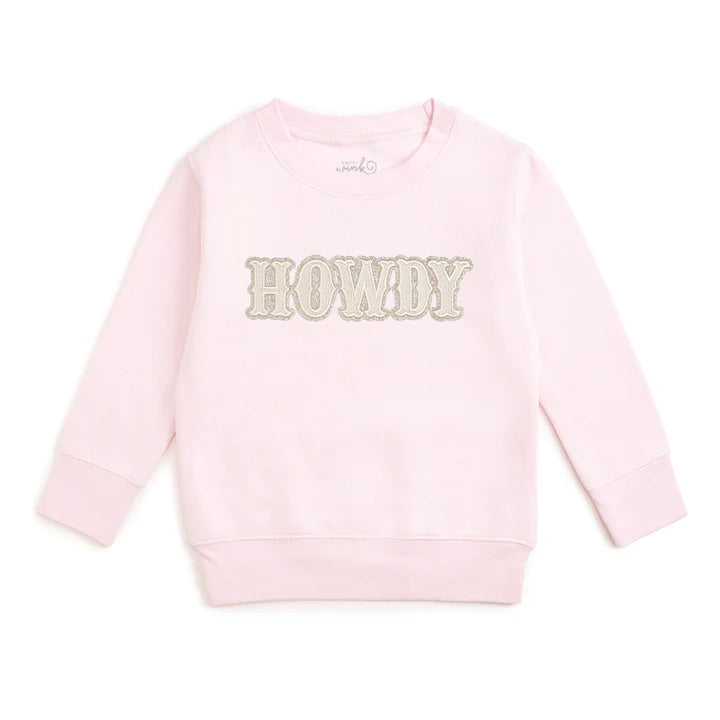 Sweet Wink Howdy Patch Western Sweatshirt