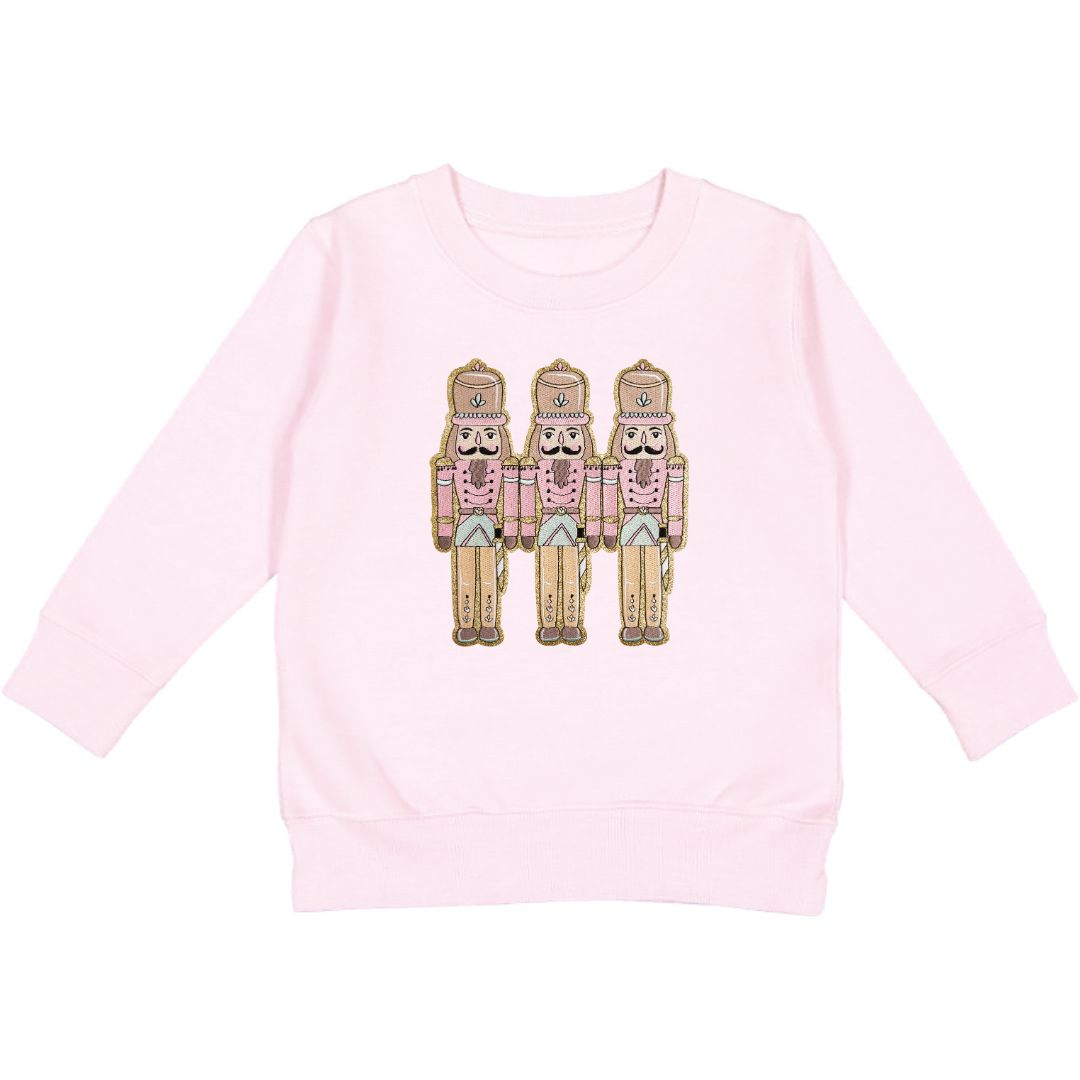 Pastel Nutcracker Patch Sweatshirt- Ballet