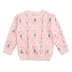 Sweet Wink Nutcracker Trellis Christmas Sweatshirt