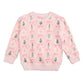 Sweet Wink Nutcracker Trellis Christmas Sweatshirt