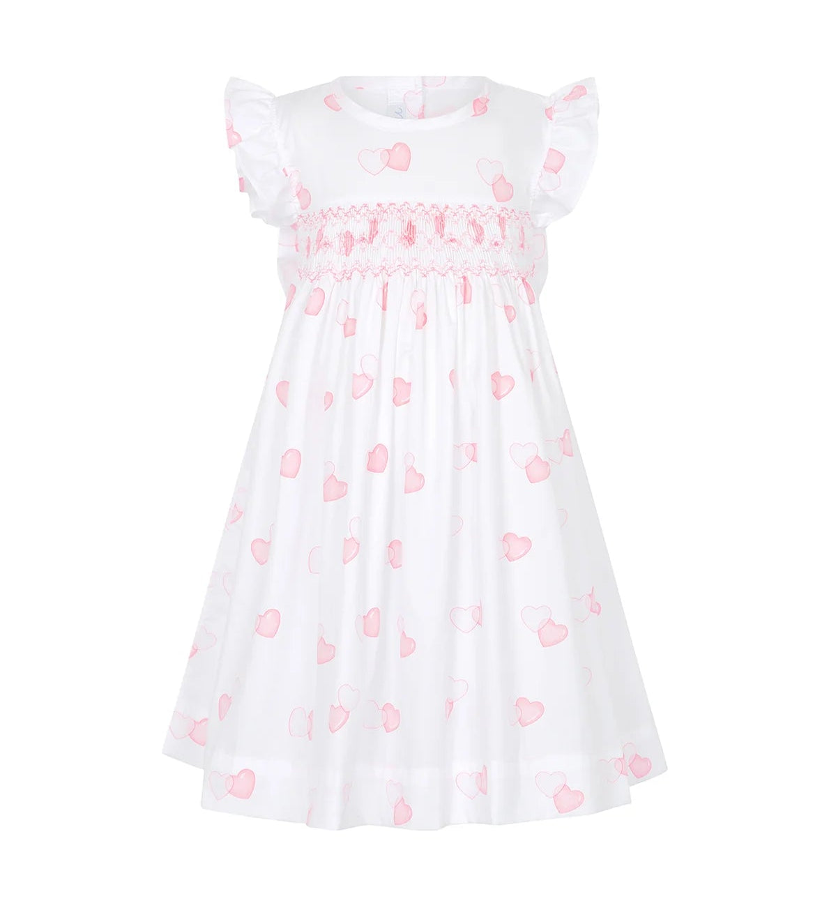 Nellapima Sweetheart Woven Smocked Dress