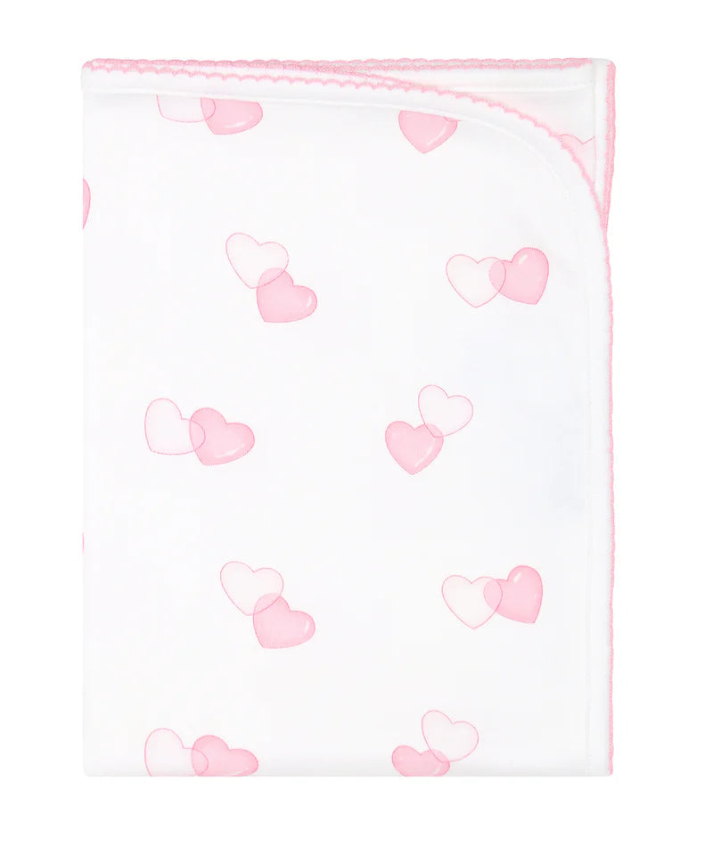 Nellapima Sweetheart Receiving Blanket