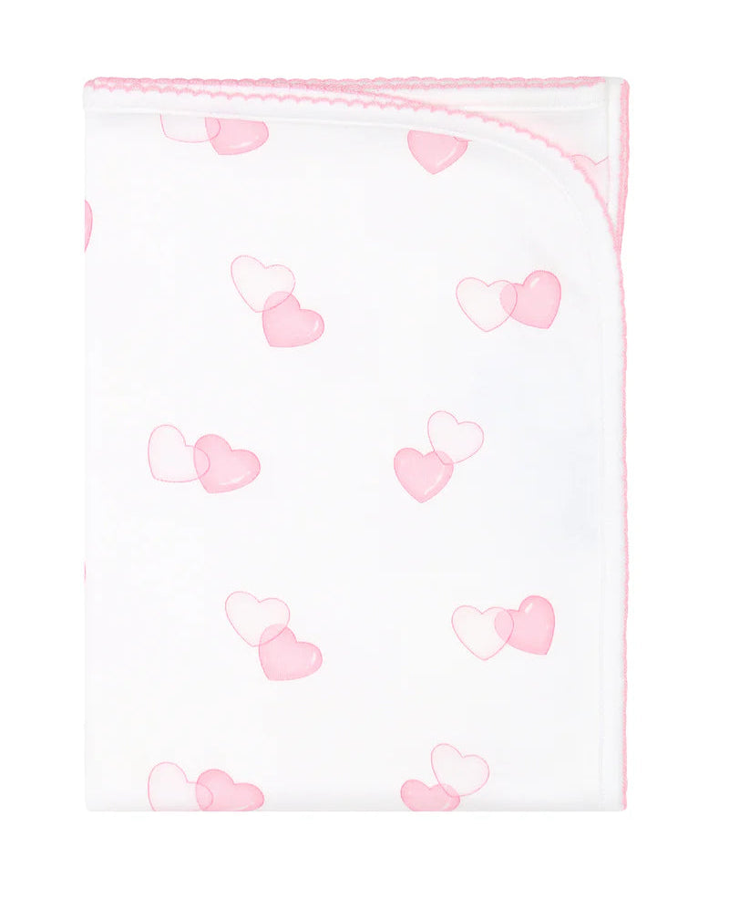 Nellapima Sweetheart Receiving Blanket