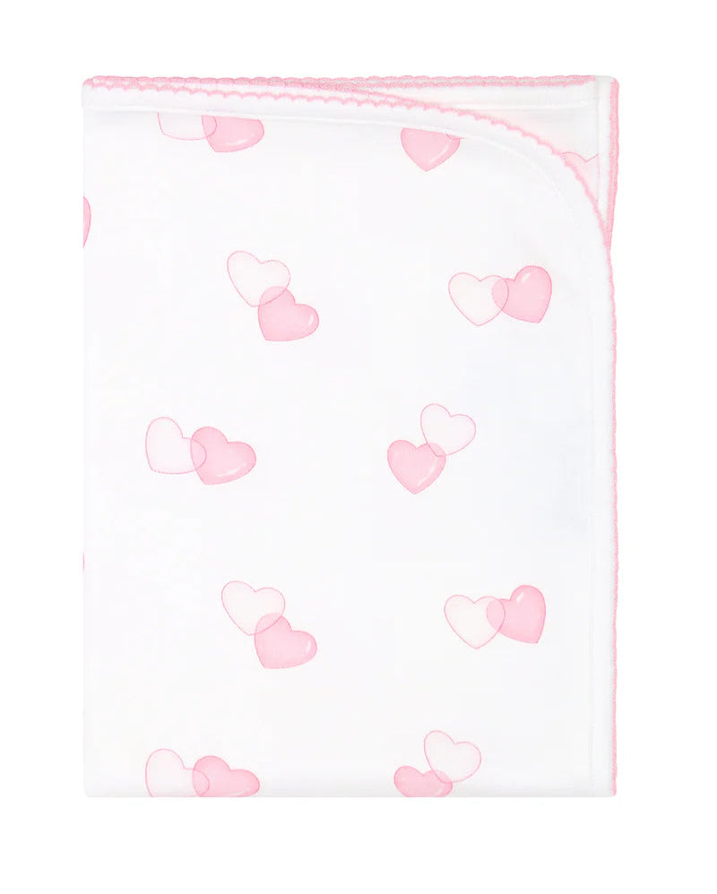 Nellapima Sweetheart Receiving Blanket