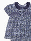 Navy Floral Arcadia Baby Girl Hand Smocked Set