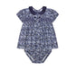 La Coqueta Navy Floral Arcadia Baby Girl Hand Smocked Set