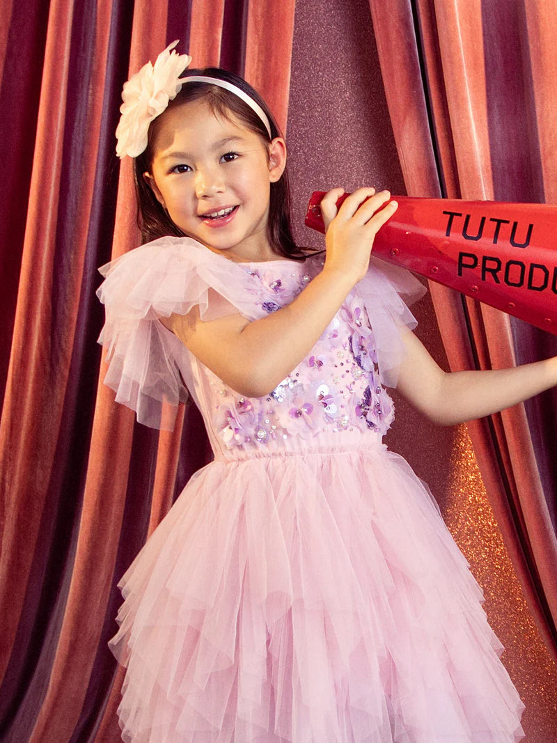 Tutu Du Monde Sparkle In Bloom Tutu Dress- Fairy Floss Mix