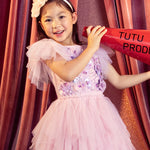 Tutu Du Monde Sparkle In Bloom Tutu Dress- Fairy Floss Mix