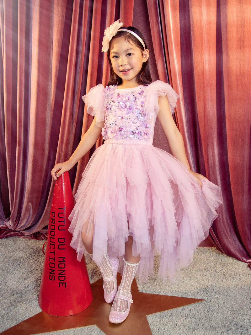 Tutu Du Monde Sparkle In Bloom Tutu Dress- Fairy Floss Mix