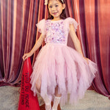 Tutu Du Monde Sparkle In Bloom Tutu Dress- Fairy Floss Mix