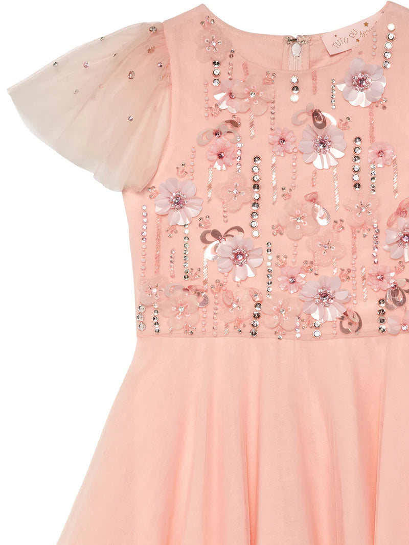 Tutu Du Monde Marilyn Tulle Dress- Pale Dogwood