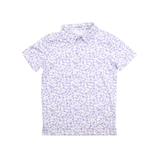 BlueQuail Kickoff Purple Polo Short Sleeve Shirt