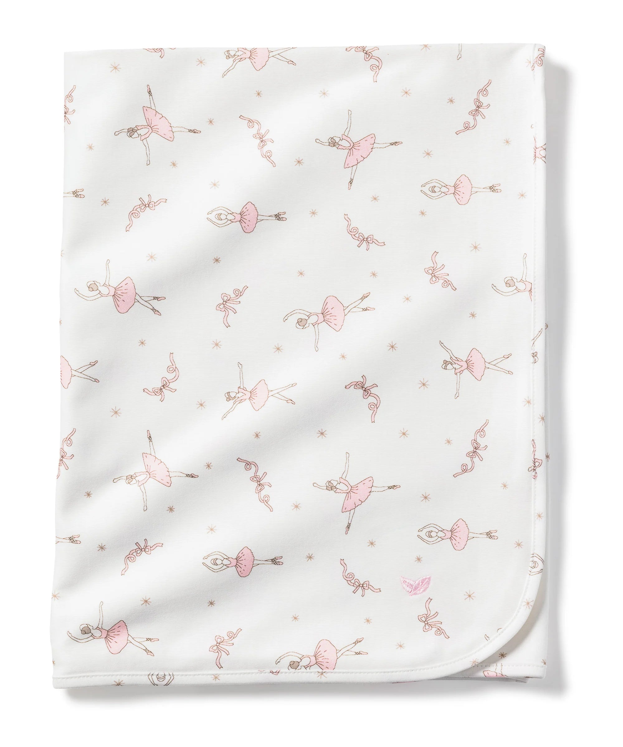 Petite Plume Sugar Plum Fairy Pima Baby Blanket