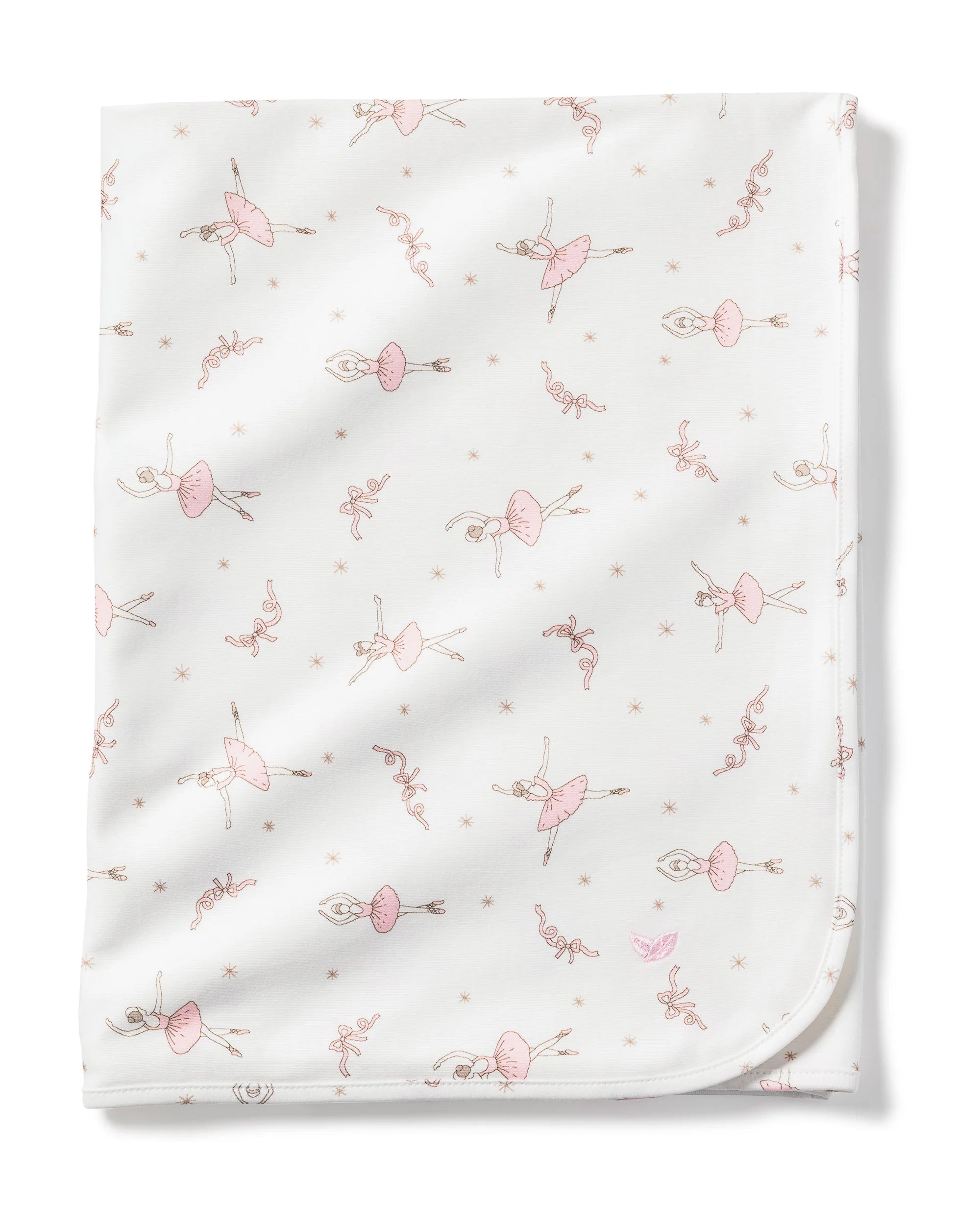 Petite Plume Sugar Plum Fairy Pima Baby Blanket