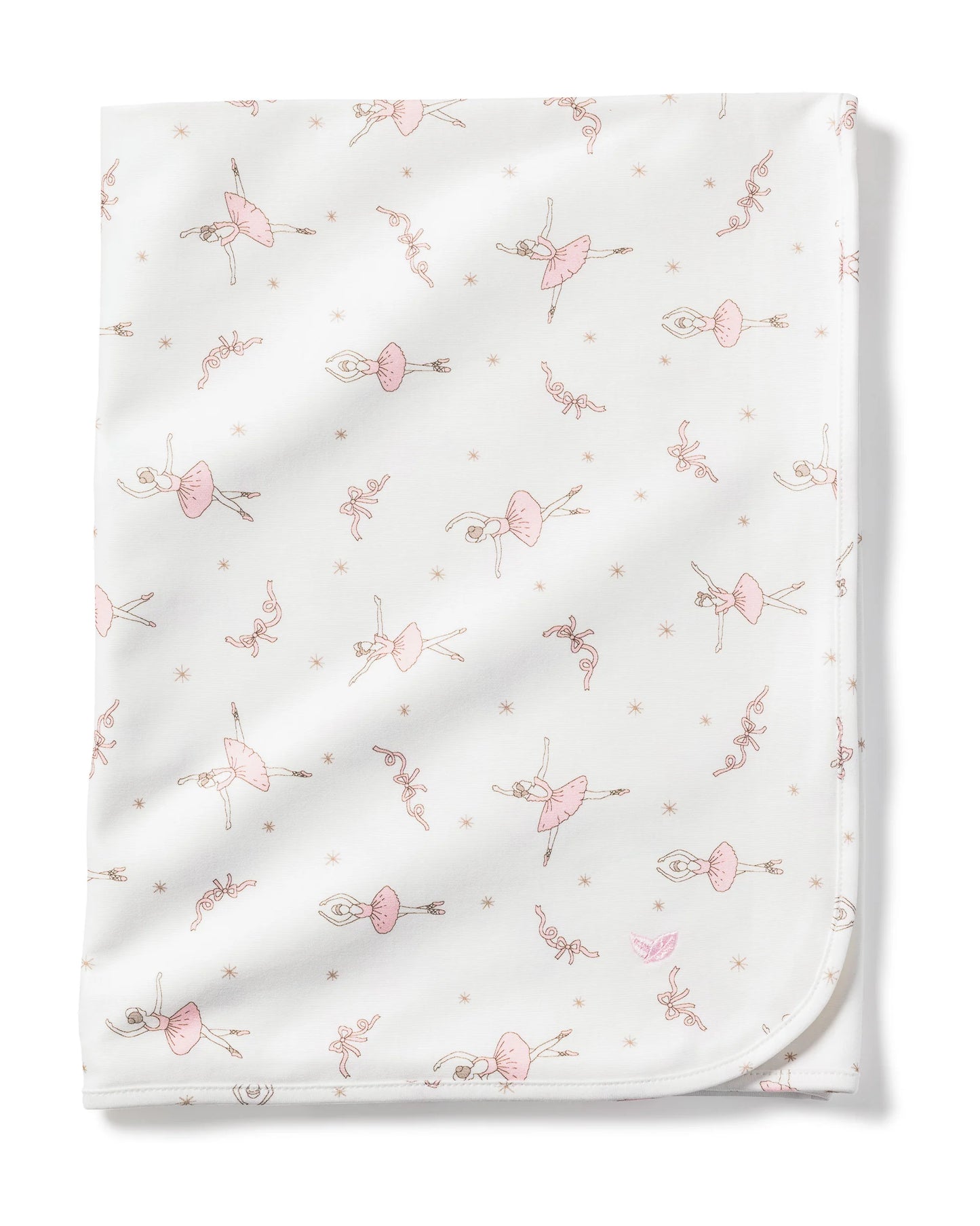 Petite Plume Sugar Plum Fairy Pima Baby Blanket