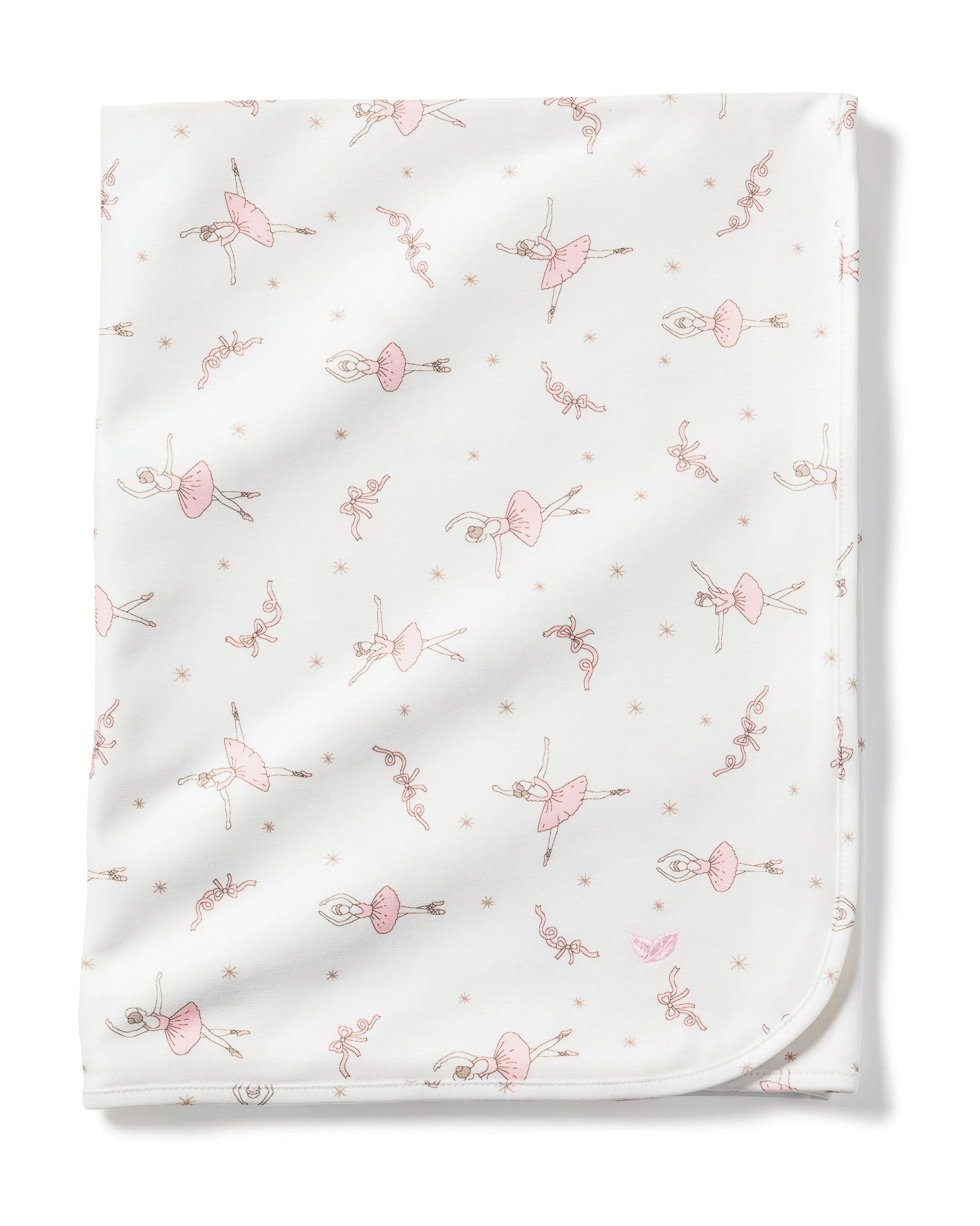 Petite Plume Sugar Plum Fairy Pima Baby Blanket