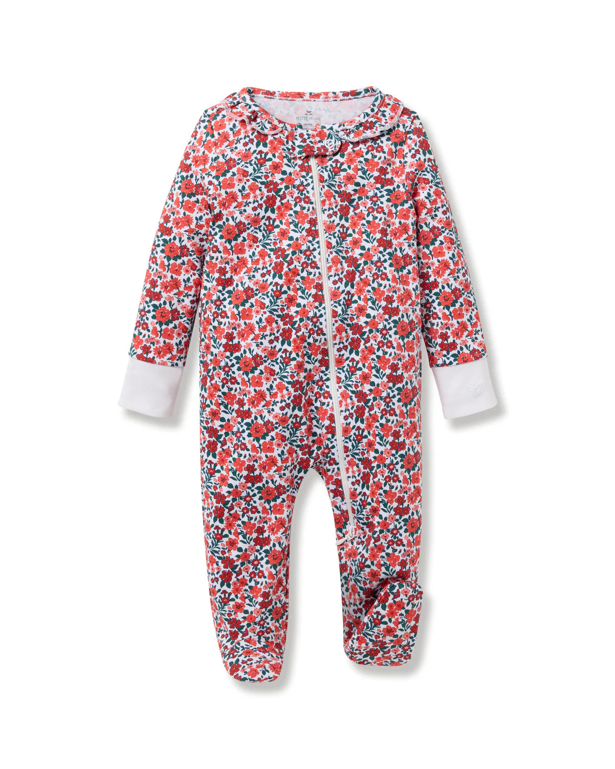 Petite Plume Fleurs des Bois Pima Romper