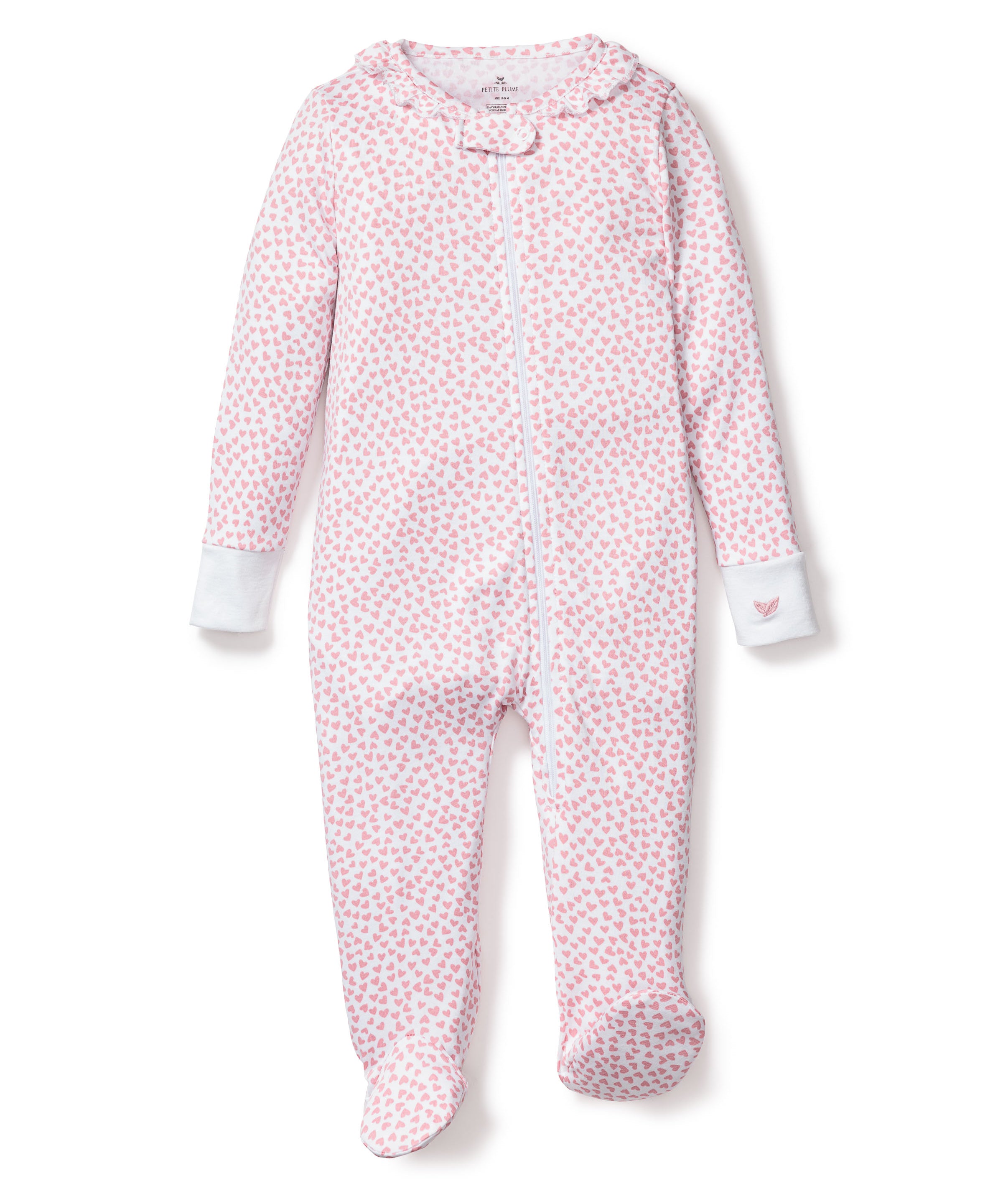 Petite Plume Sweethearts Pima Romper