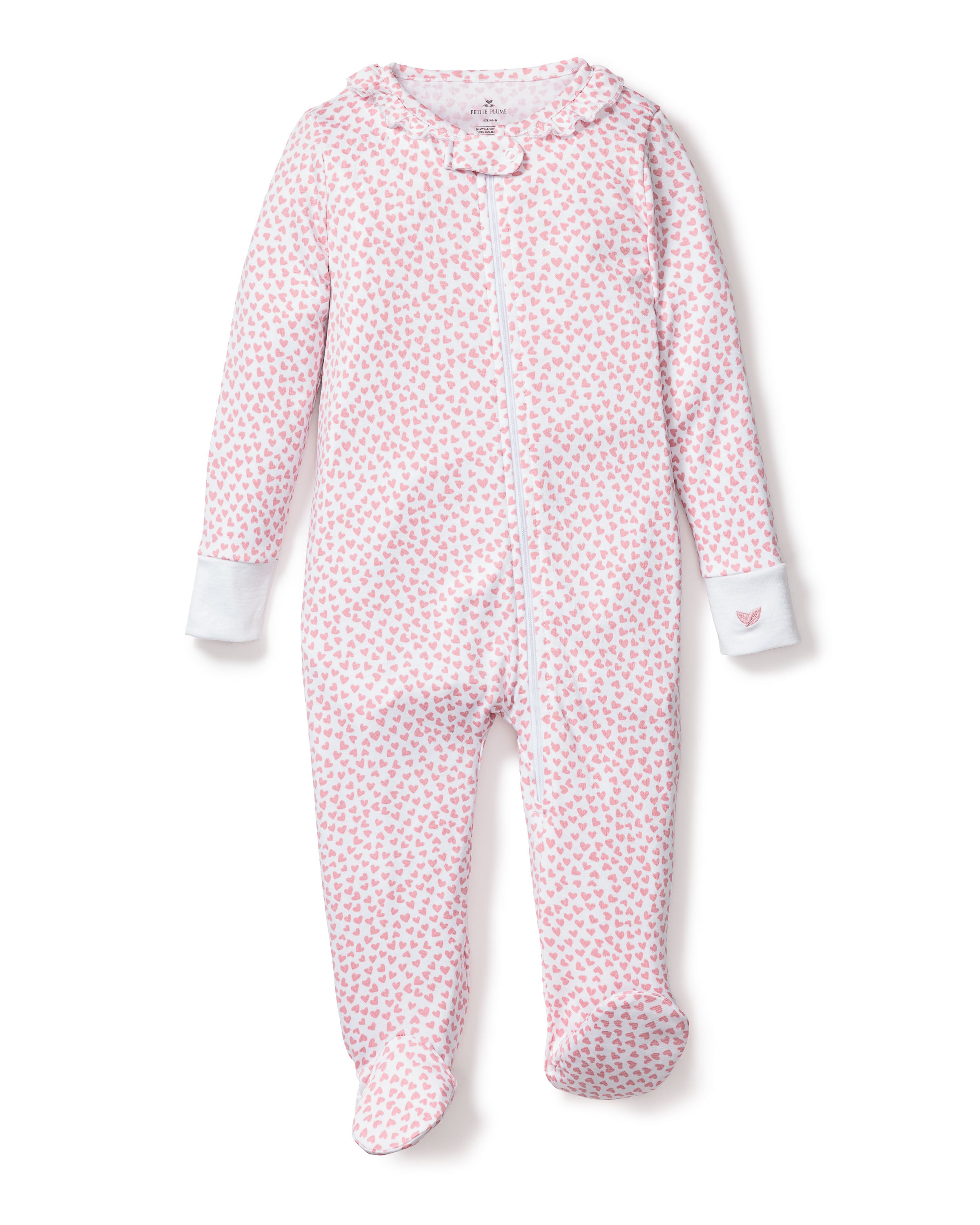 Petite Plume Sweethearts Pima Romper