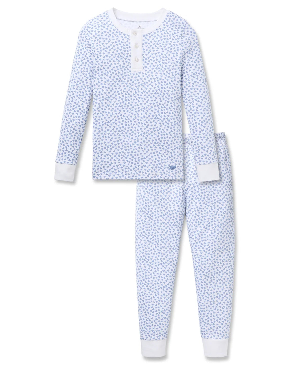 Petite Plume Bluehearts Snug Fit Pajamas