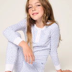 Petite Plume Bluehearts Snug Fit Pajamas