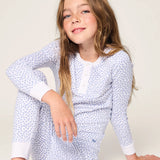 Petite Plume Bluehearts Snug Fit Pajamas