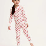Petite Plume Blissful Bows Snug Fit Kids Pajamas