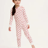 Petite Plume Blissful Bows Snug Fit Kids Pajamas